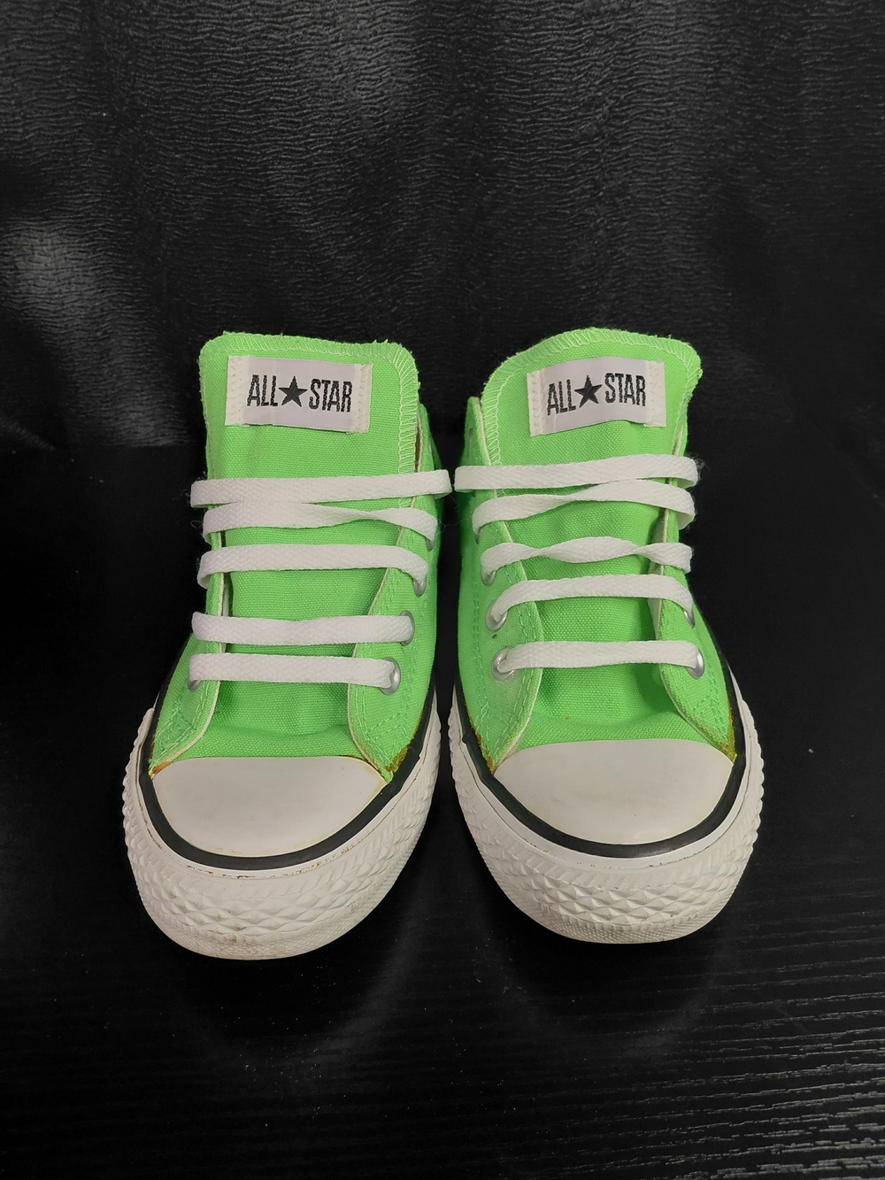 All-Star High-Top Sneakers in Bright Green for Women